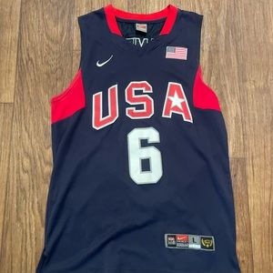 Lebron James Nike Team USA Jersey Large